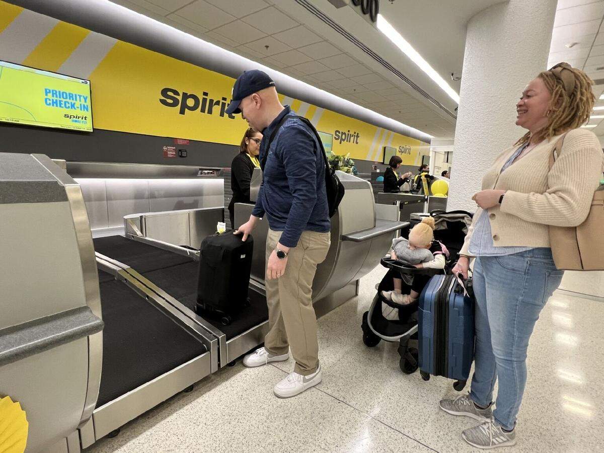New ticket pod at Miami International Airport’s Central Terminal; Started operating in October.