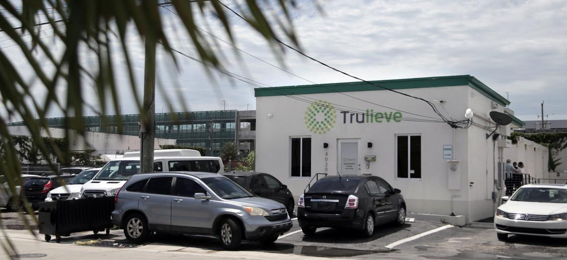 Trulieve, a medical marijuana dispensary, is located at 4020 NW 26th St. in Miami.