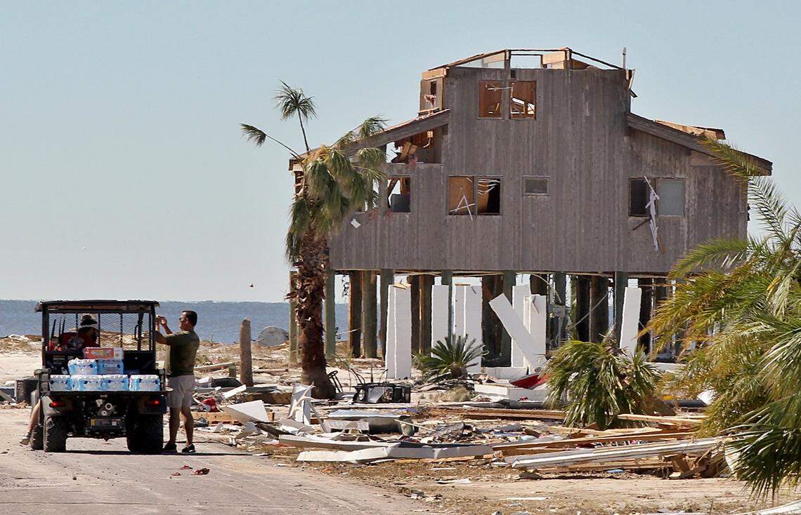 Hurricane Michael left a trail of destruction after it crashed ashore near Mexico Beach, in Florida’s Panhandle.