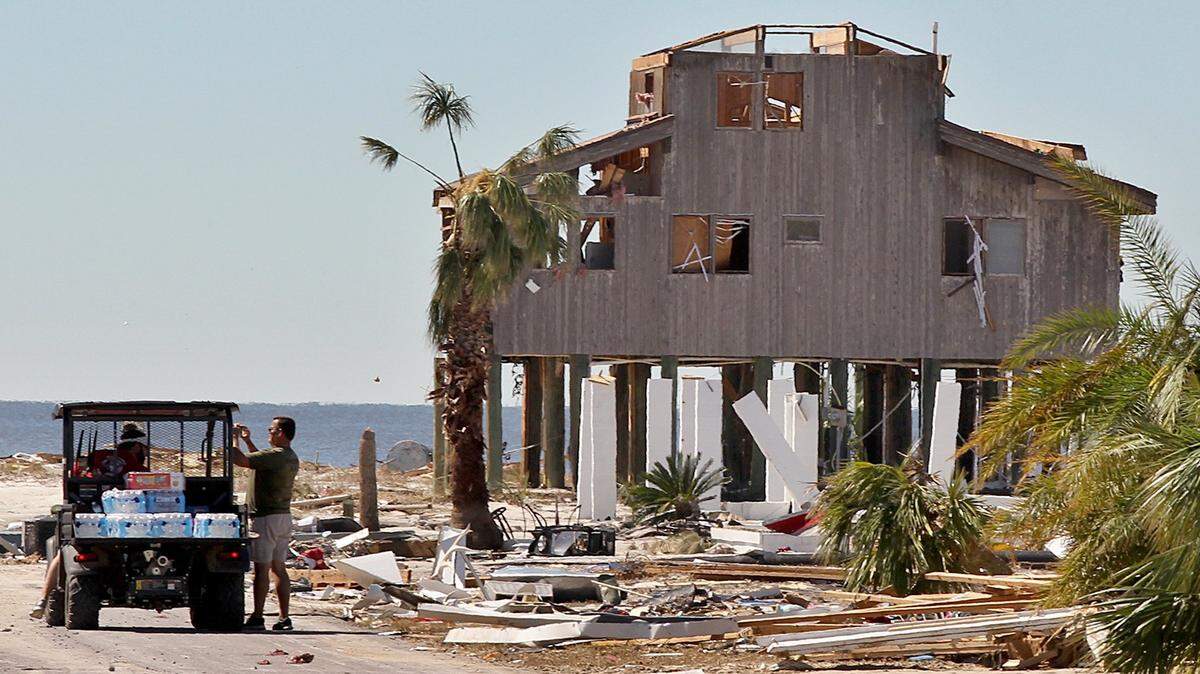 Hurricane Michael left a trail of destruction after it crashed ashore near Mexico Beach, in Florida’s Panhandle.