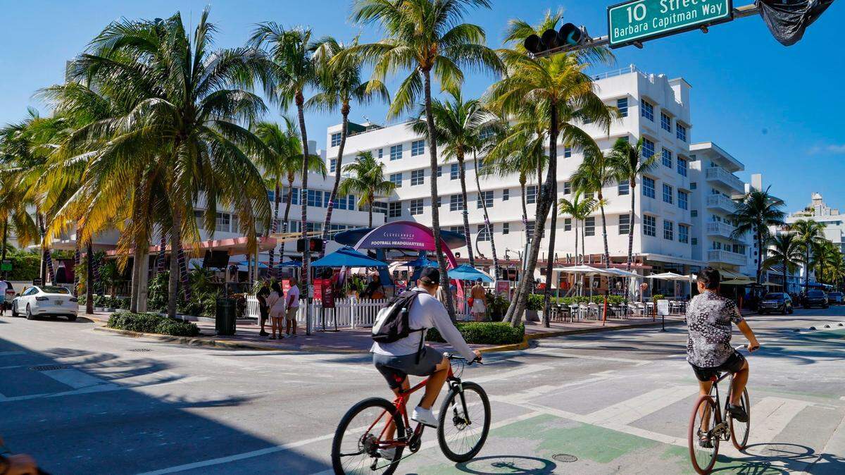 With over one million hashtags, Ocean Drive in Miami is the most famous street in the U.S., according to Instagram.