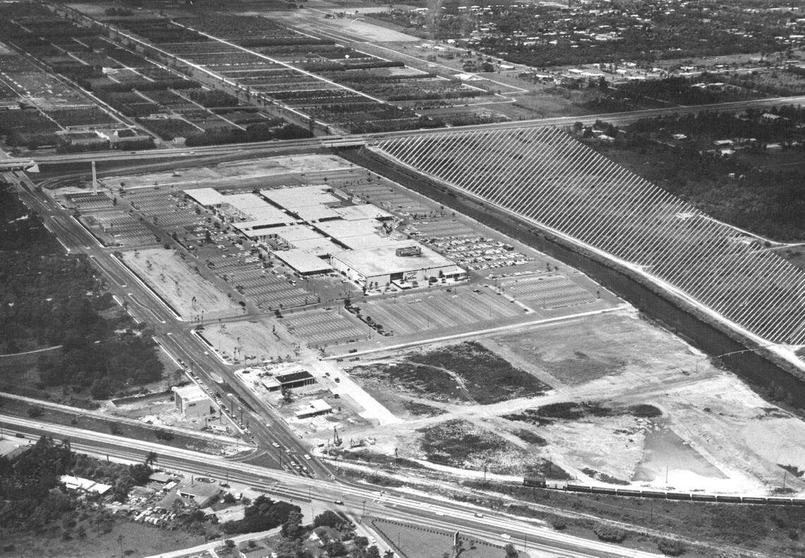 In 1962, the site of Dadeland Gardens Apartment development, 32 acres along the north side of Snapper Creek in Kendall.