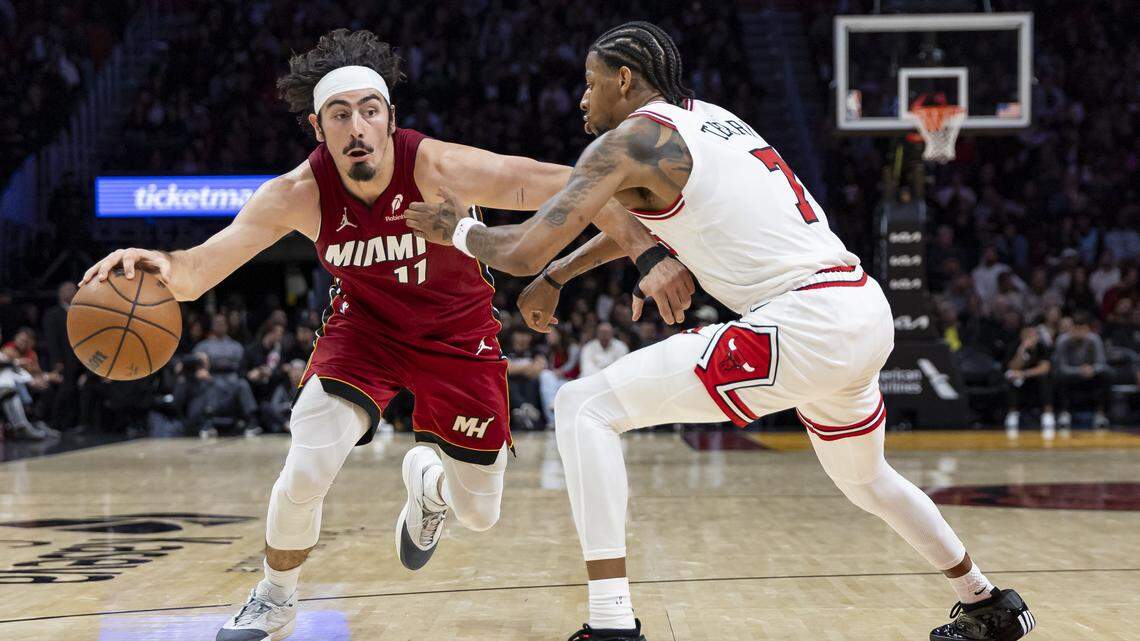 Healthy Heat has meant something different for Jaquez. Also, Powell available despite groin issue