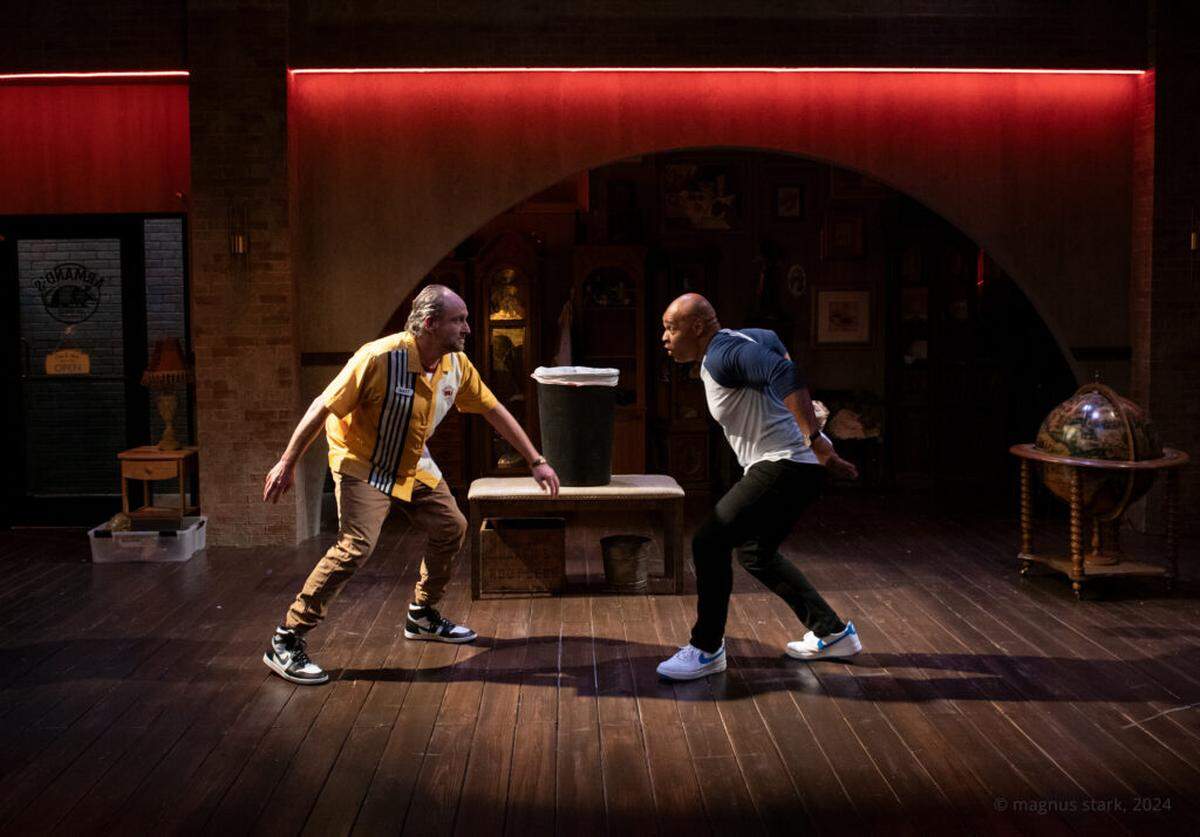 In “King James,” two newfound friends with a love of basketball share the ups and downs of life.