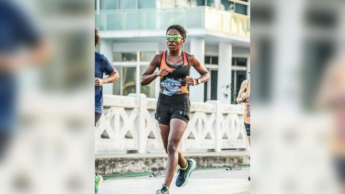 Onyxia Delinois, 26, was struck by a hit-and-run driver around 7 a.m. Saturday, April 6, 2024, in the 18300 block of Miramar Parkway, Miramar police said. Police and her husband are urging witnesses to come forward.