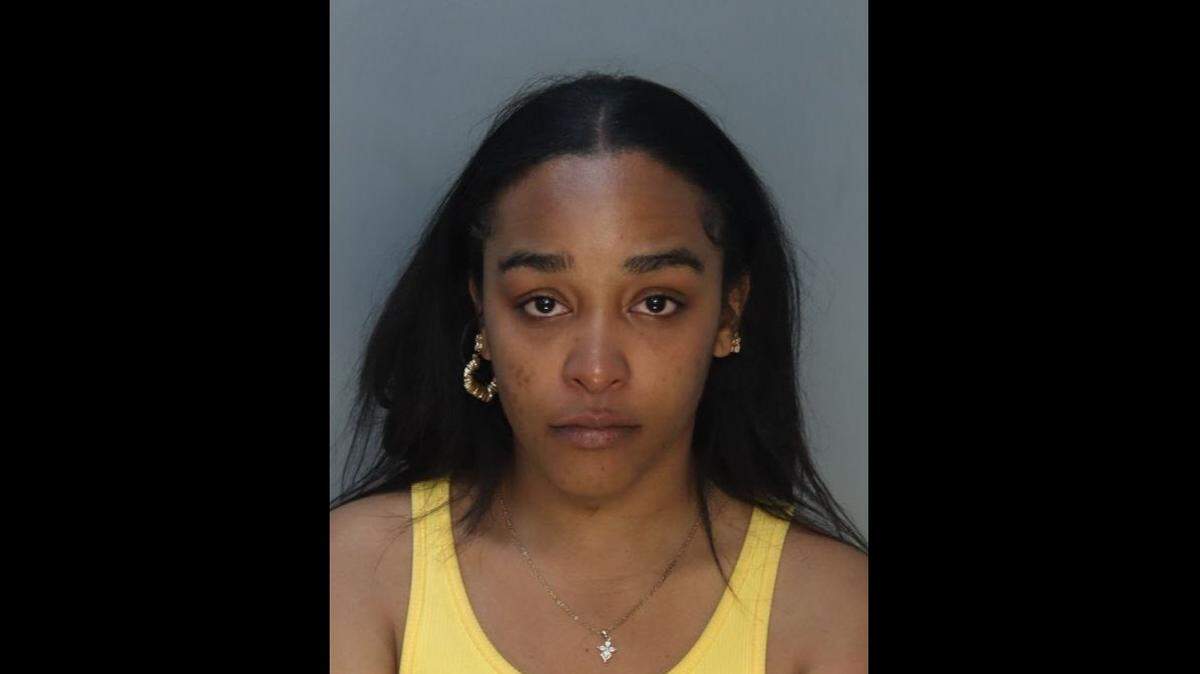 Simone Bryna Kim, 24, was arrested Tuesday at Miami International Airport.