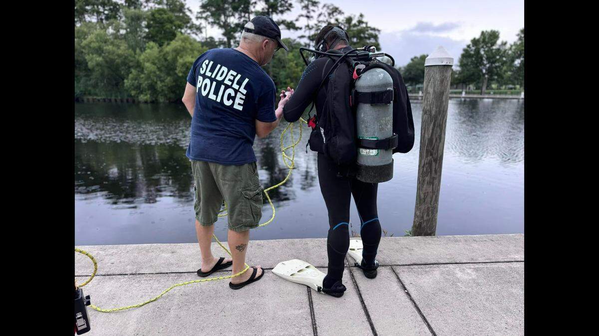 The dive team discovered the “small child” was a mannequin lost during a dive training class weeks earlier.
