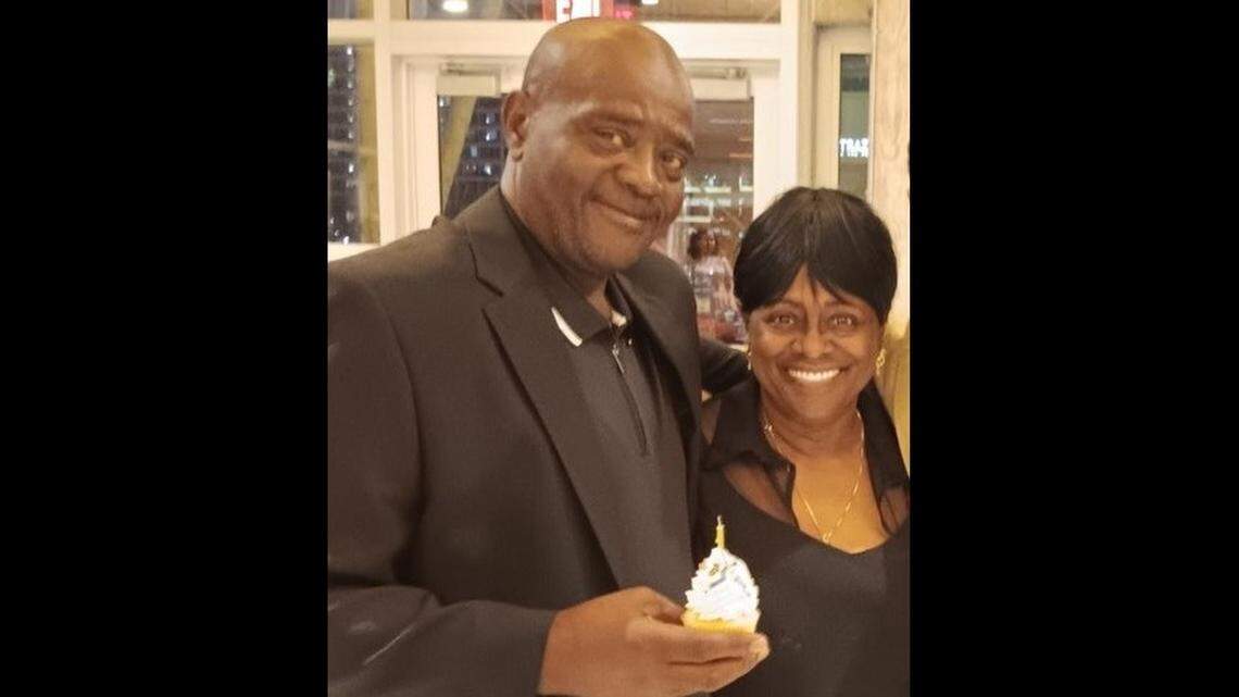 This provided photo shows Tony Hopps and his girlfriend. Hopps filed a federal lawsuit against the city of Tampa and three former detectives in connection with his wrongful conviction, according to his attorneys.