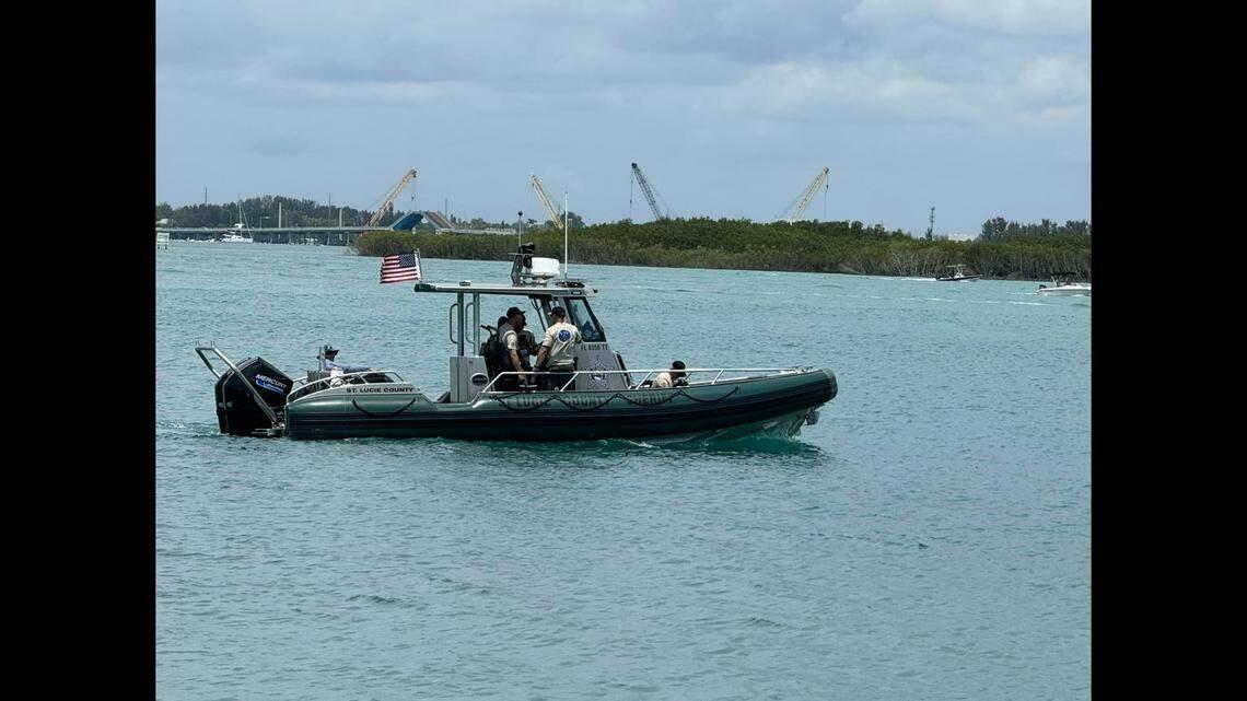 Multiple agencies are searching for Ryan Price, 39, including a St. Lucie County dive team, officials in Florida said.