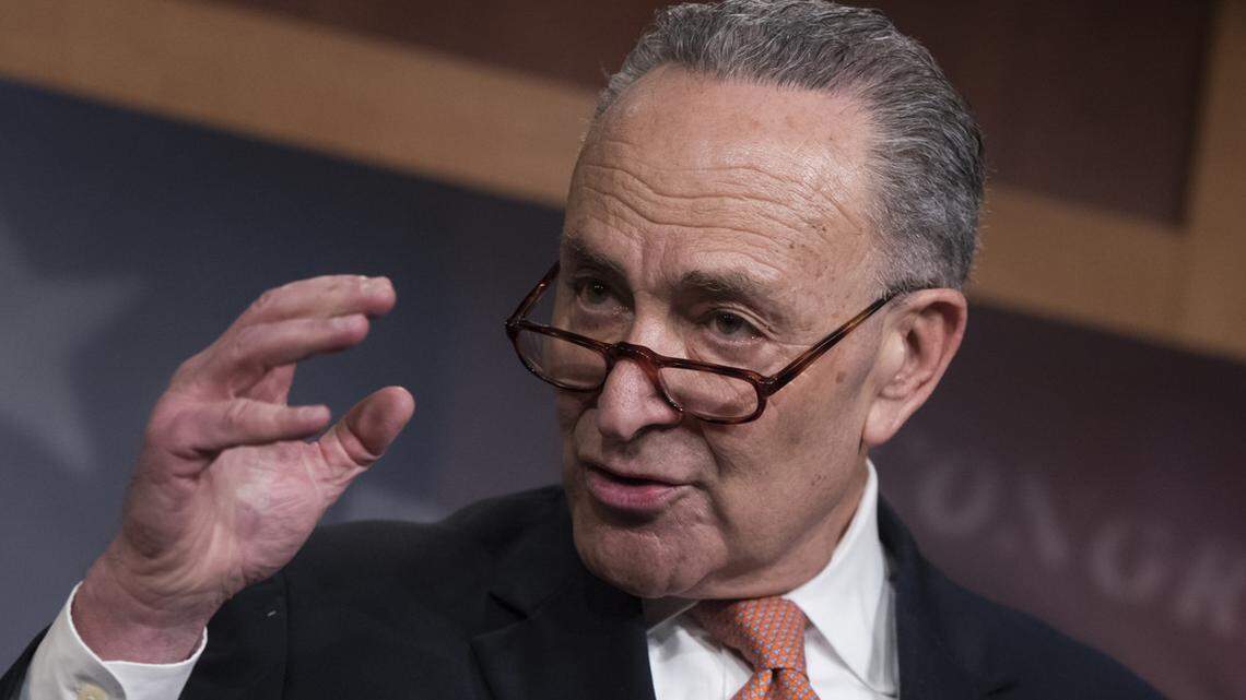 If Republicans defeat a modest gun-control bill, Senate Majority Leader Chuck Schumer plans to use it against them in next year’s campaign.