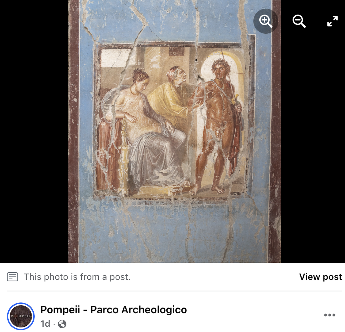 The level of artistry in the home rivals large buildings nearby, archaeologists said.
