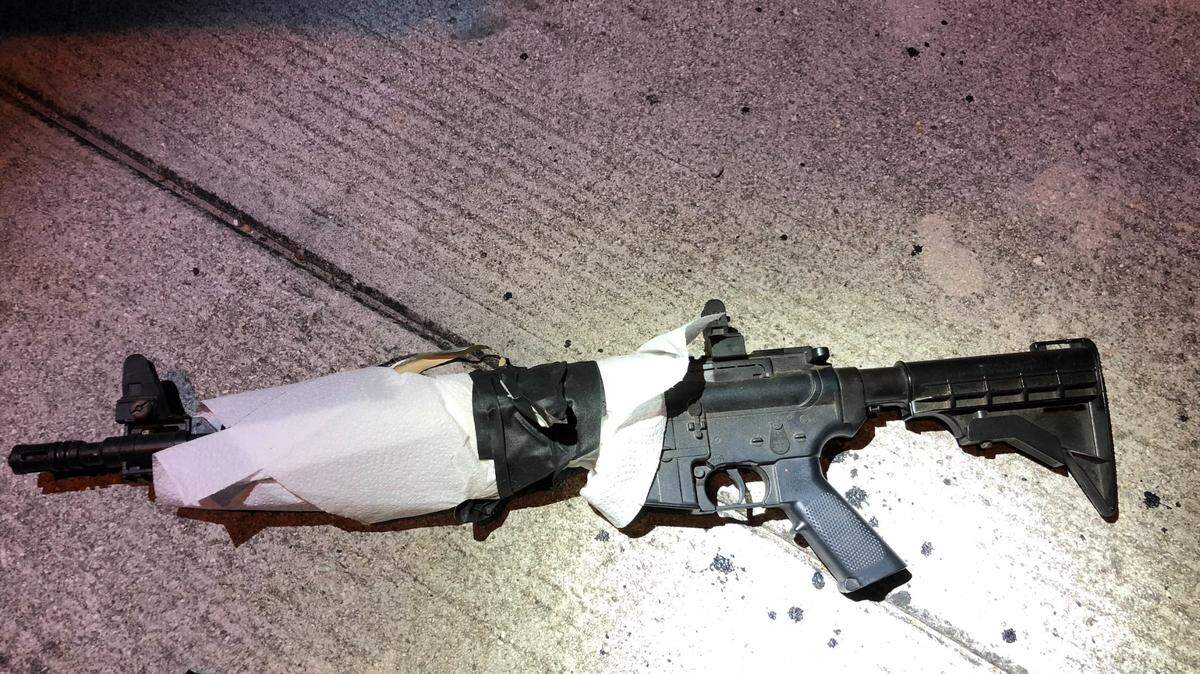 Police say they recovered a rifle from a man who was shot and killed by police June 6, 2022, after refusing to put down the weapon.