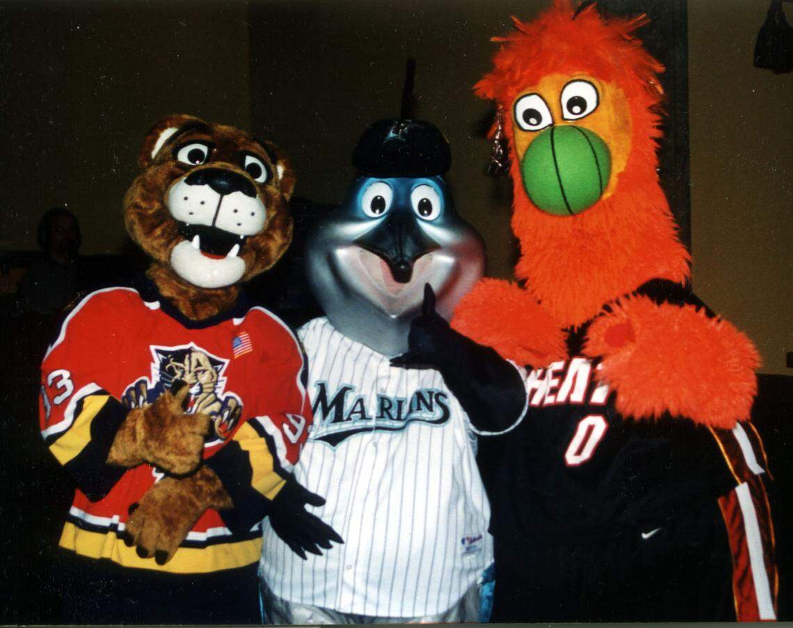 Stanley C. Panther, Billy the Marlin and Burnie.