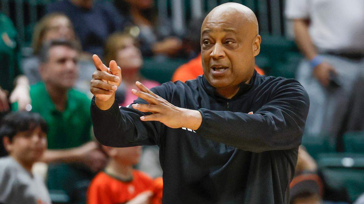 Miami Hurricanes head coach Bill Courtney is expected back on the sidelines vs. Syracuse on Feb. 11, 2025 after missing the Louisville road game due to illness.