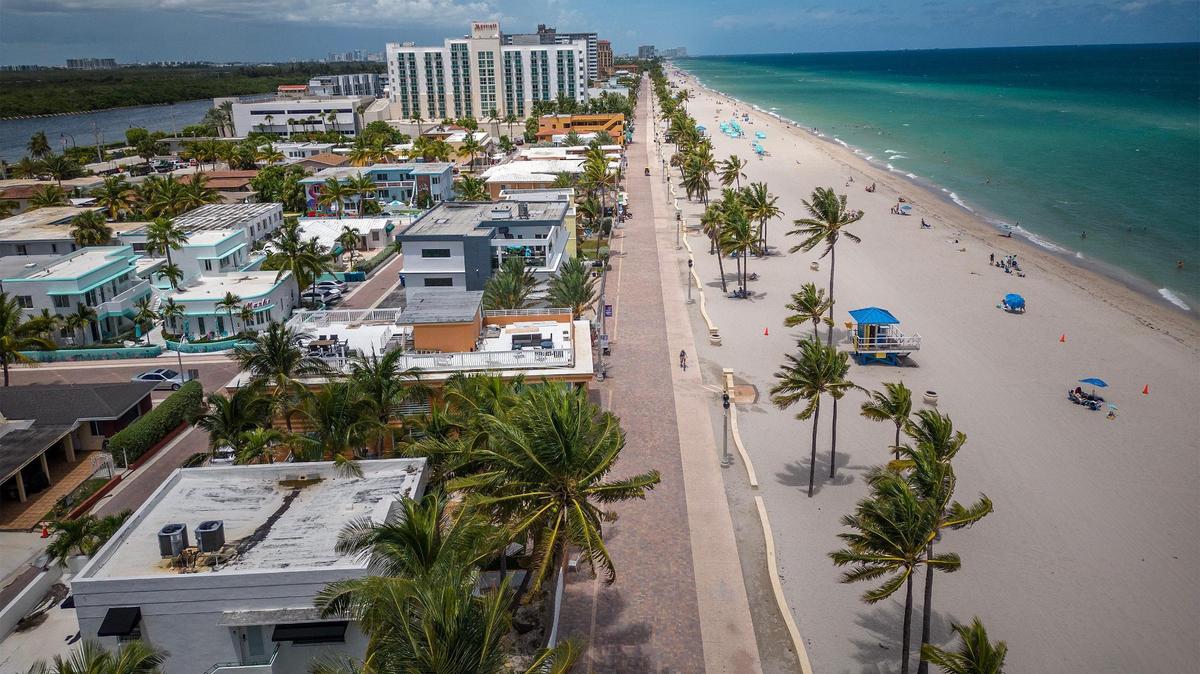 Hollywood Beach fue nombrada una de las 10 mejores playas del país en los premios Best of the Best Beaches de Tripadvisor.