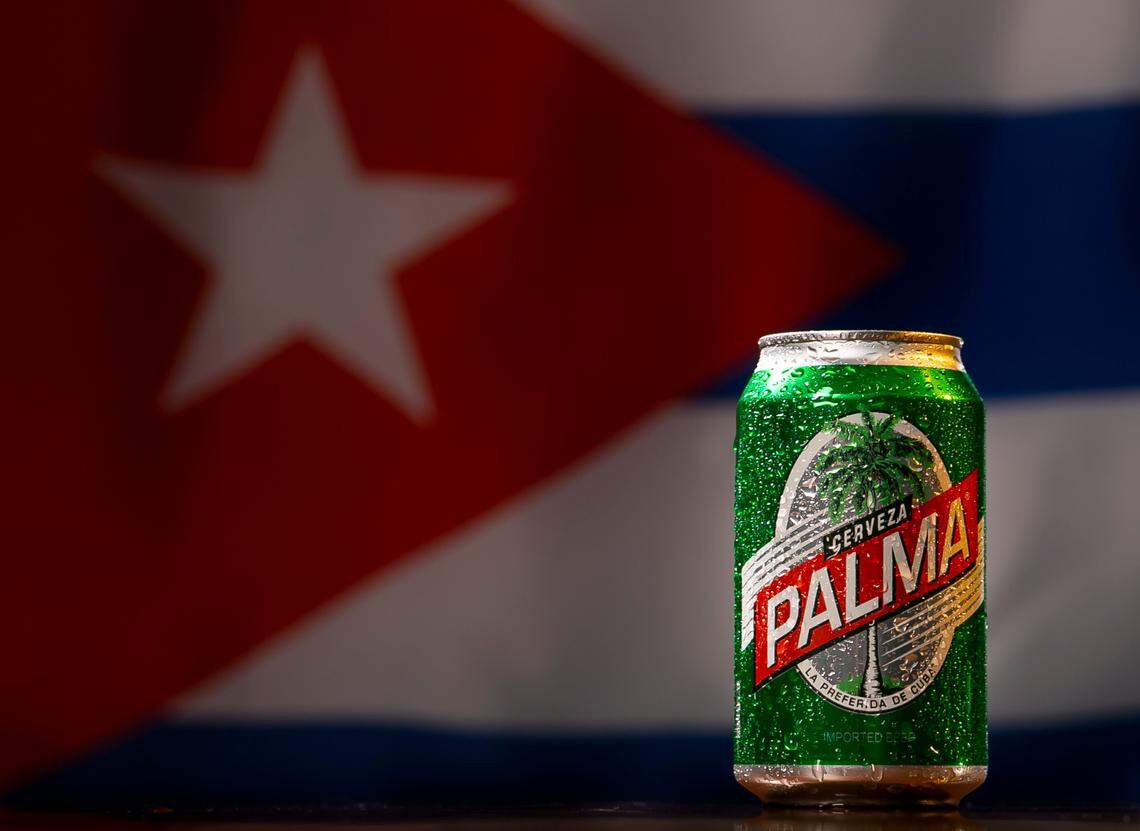 Cuban themed beer Palma