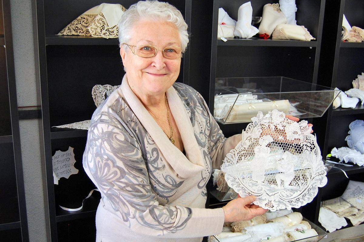 Lace makers on the Venetian island of Burano are proud of their craft tradition.