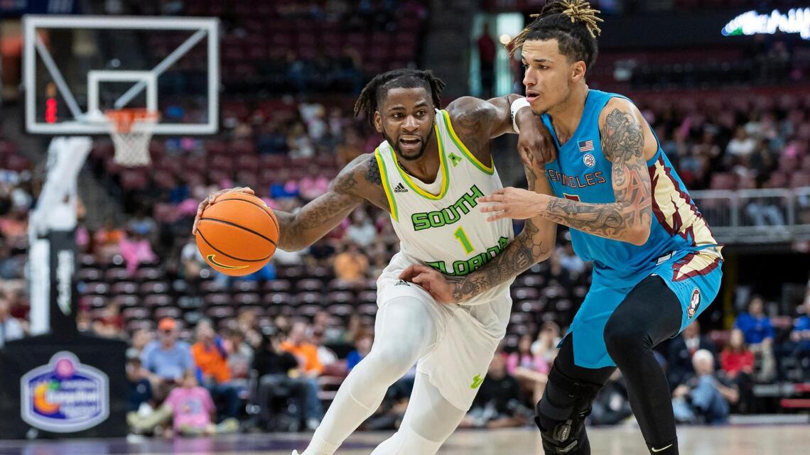 USF Bulls dominate FSU Seminoles for first-ever win in Orange Bowl Basketball Classic