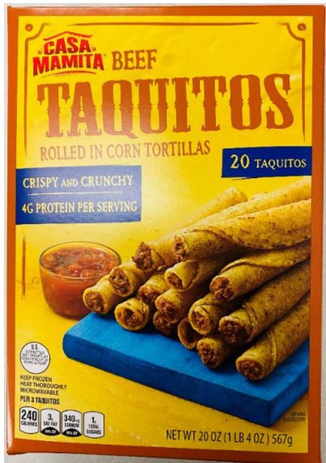 Casa Mamita Beef Taquitos