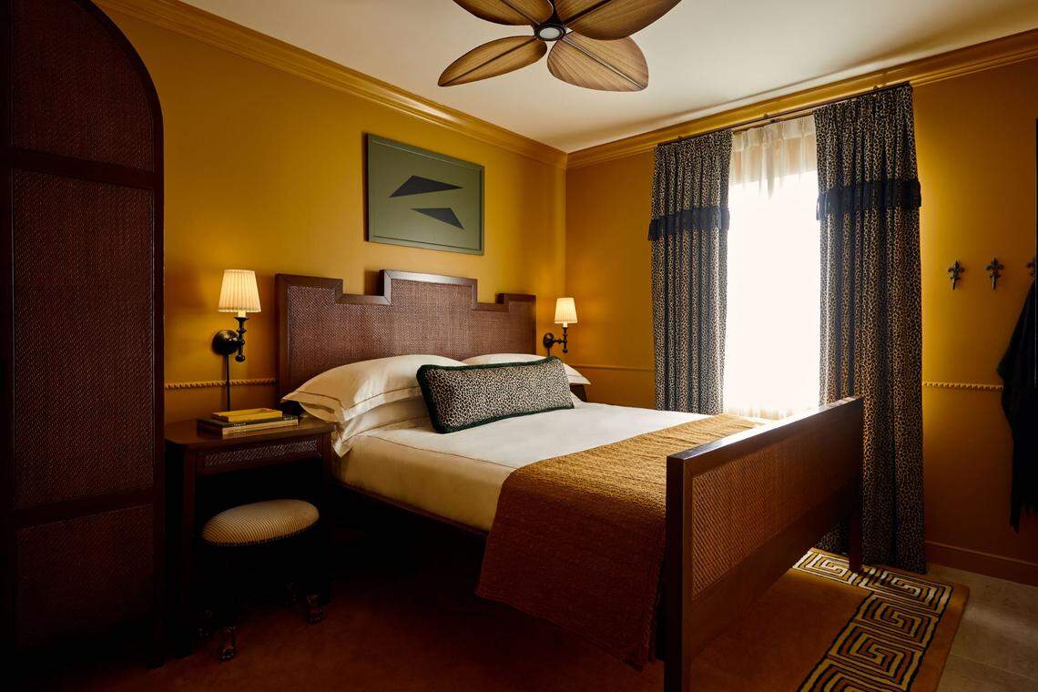 One of the rooms in the Casa Matanza building of Esmé Miami Beach.