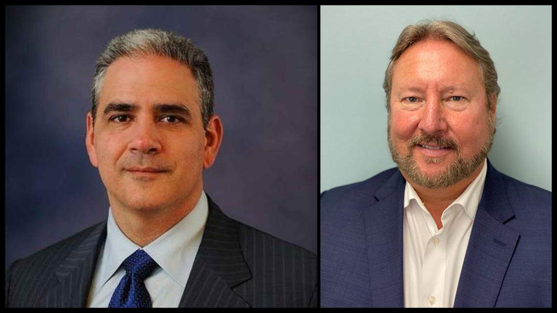 (Left to right) Steward Health CEO Dr. Ralph de La Torre and Steward Health Florida Market President Daniel Knell