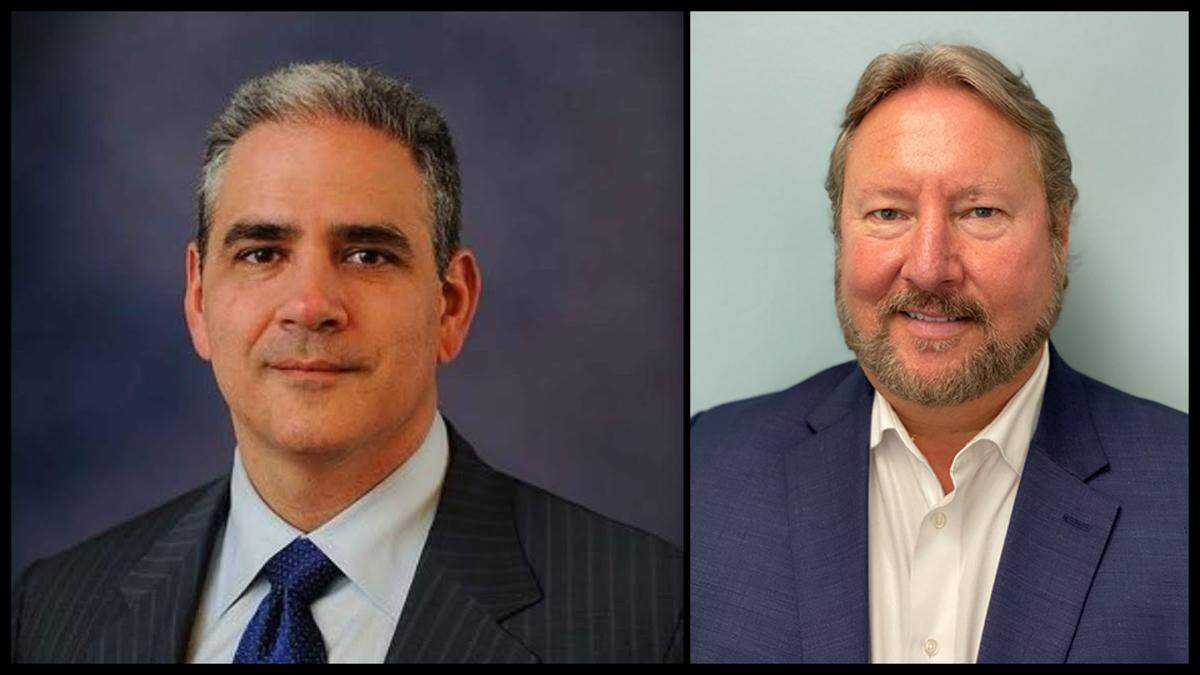 (Left to right) Steward Health CEO Dr. Ralph de La Torre and Steward Health Florida Market President Daniel Knell