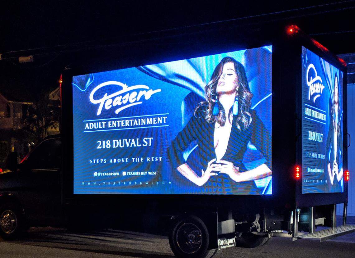 The city of Key West wants to ban these mobile billboards.