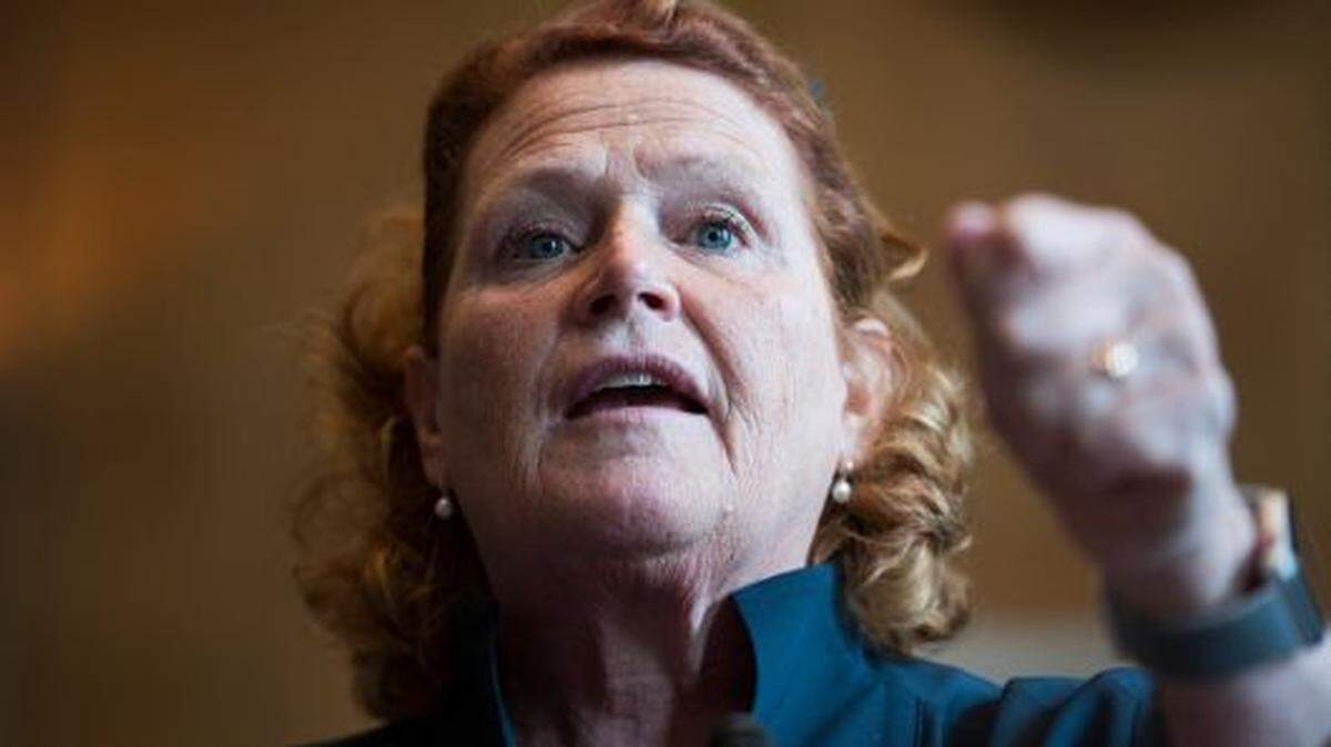 Democratic Sen. Heidi Heitkamp faces a tough race for re-election in the red state of North Dakota.