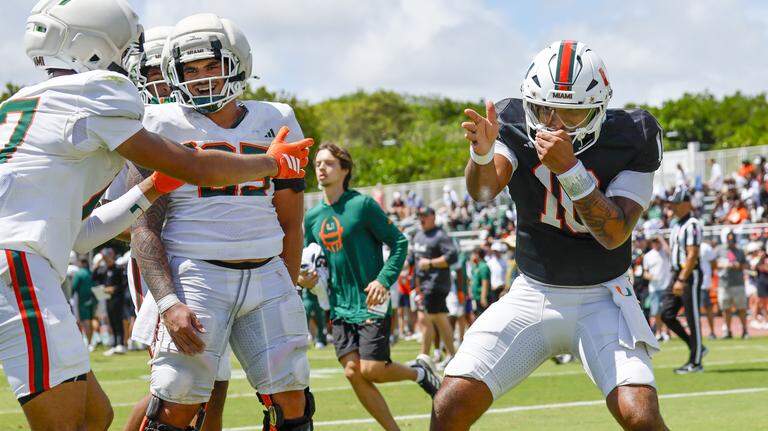 PHOTO GALLERY: University of Miami’s spring football game
