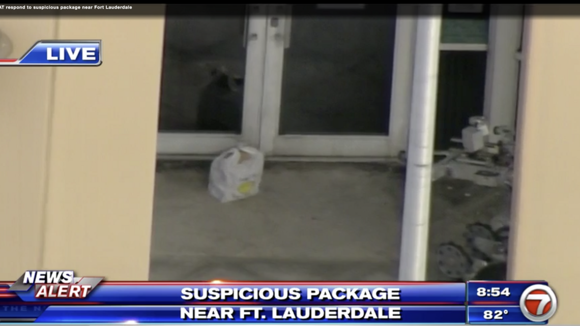 Was it a bomb or breakfast? Bag at door sets off a scare at Broward Sheriff’s Office