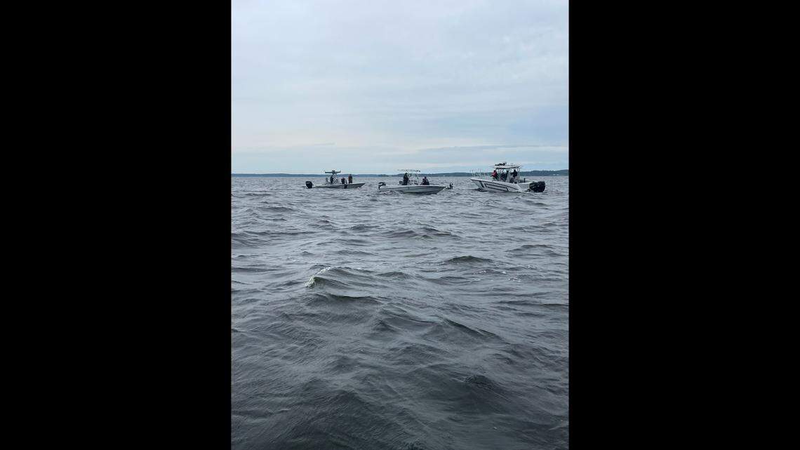 Deputies with the Sabine Parish Sheriff’s Office participated in the search for the missing boaters, who were part of a chartered fishing trip, officials said.