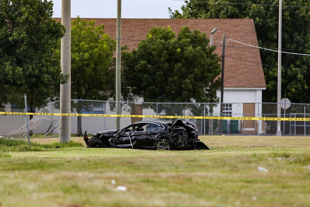 Scene at NW 71st and 22nd Avenue where police are investigating a traffic fatality on Wednesday, July 18, 2018.