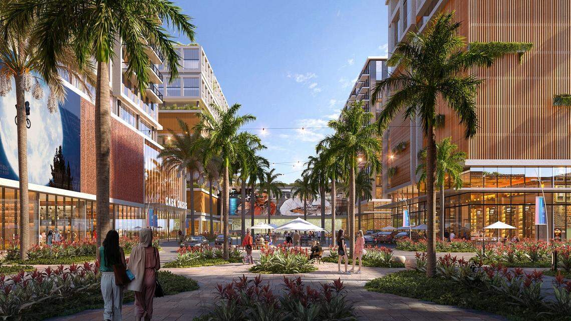 Oasis at Doral would be a 17-acre development at the intersection of Doral Boulevard and Northwest 97th Street.