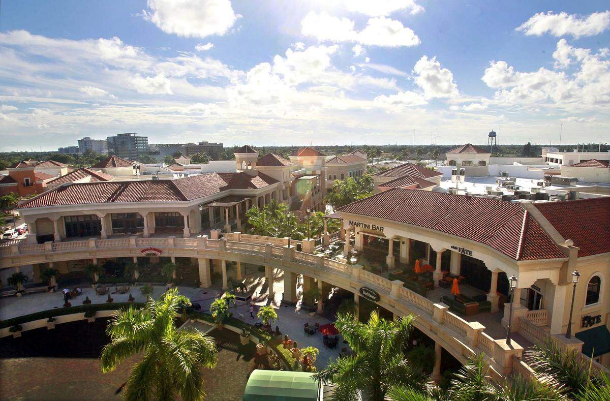 The Village of Gulfstream Park, shown Saturday, Oct. 5, 2013, draws local and international visitors. For some, the Village is their sole destination. Others like to take in Gulfstream Park Racing & Casino, too. The complex is at 901 S Federal Hwy. in Hallandale Beach.