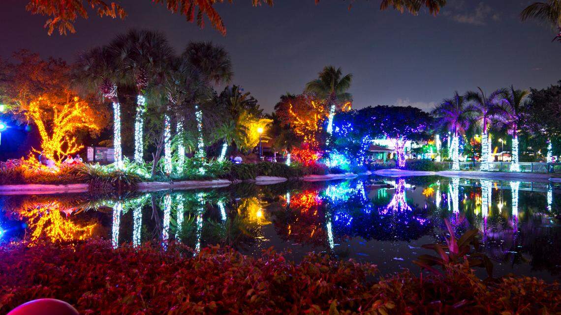 Zoo Lights opens at Zoo Miami on Nov. 27.
