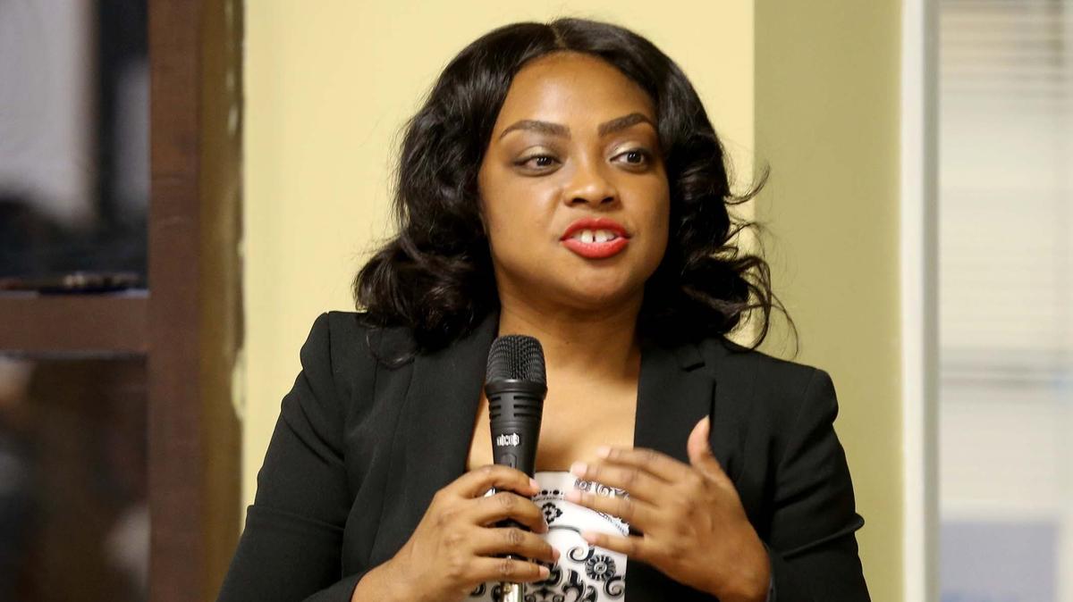 Democratic state Rep. Dotie Joseph, seen here on July, 8, 2019, was one of just two Florida lawmakers to vote against the state’s budget.