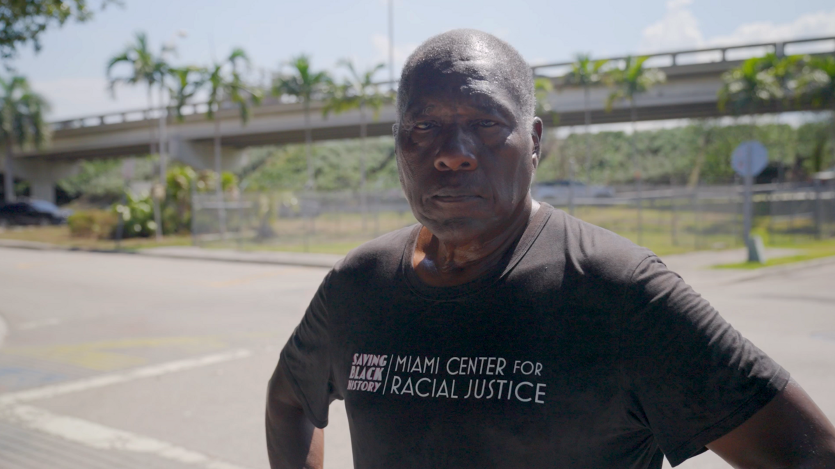 Miami historian Marvin Dunn in Oscar Corral and Haleem Muhsin’s “Interstate,” getting its world premiere at the Miami Film Festival.