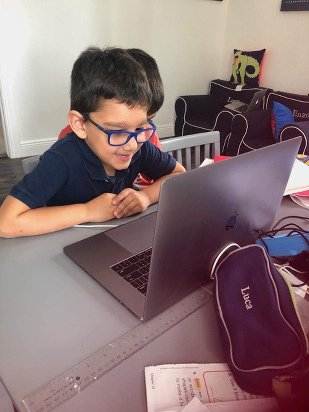 Miami Lighthouse for the Blind’s Learning Center offers distance-education lessons for blind and visually impaired students in pre-school and kindergarten classes in South Florida.