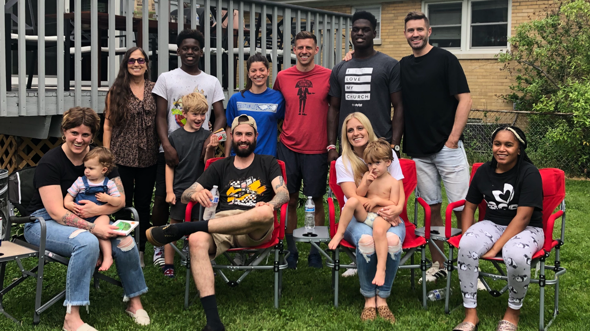 The extended Pilgrim family.