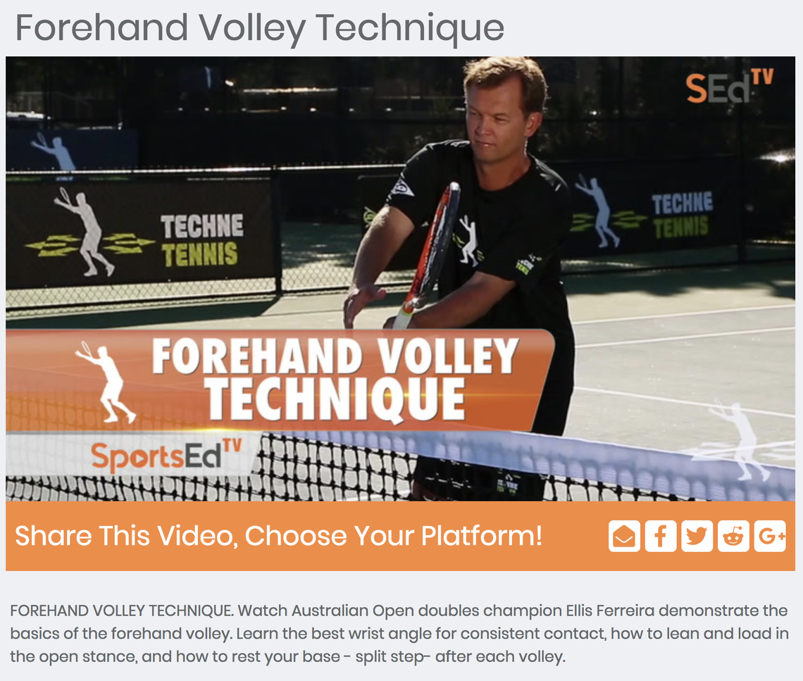 Still of a video featuring Ellis Ferreira, two-time Australian Open doubles champion.