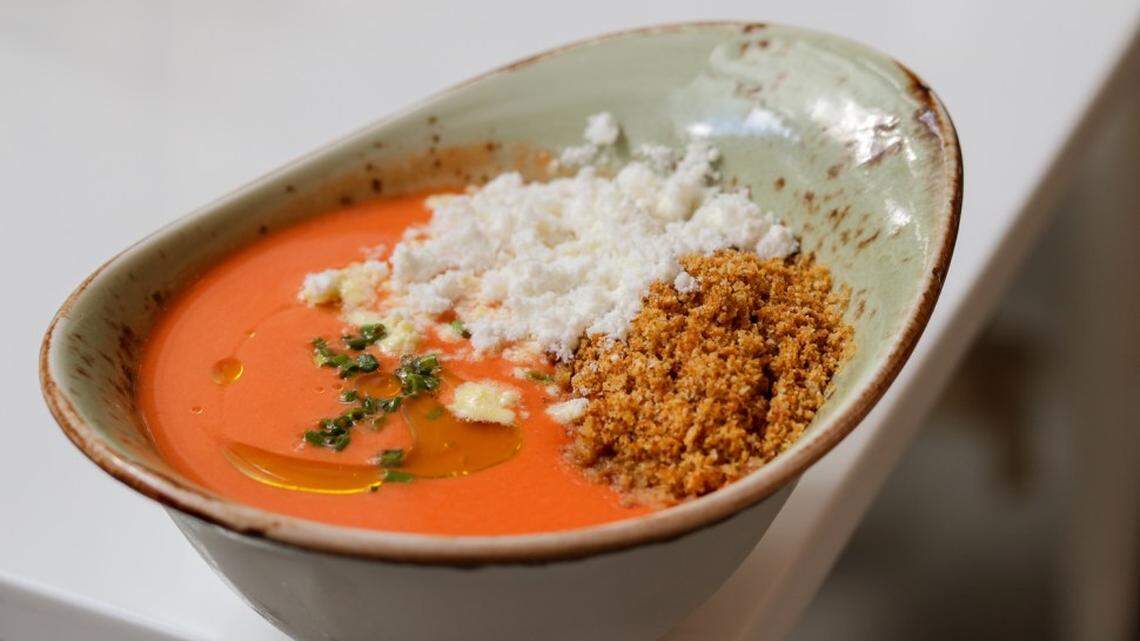 INDULGE’s Daily Dish: Start the week in a simple and healthy way with B Bistro + Bakery’s gazpacho