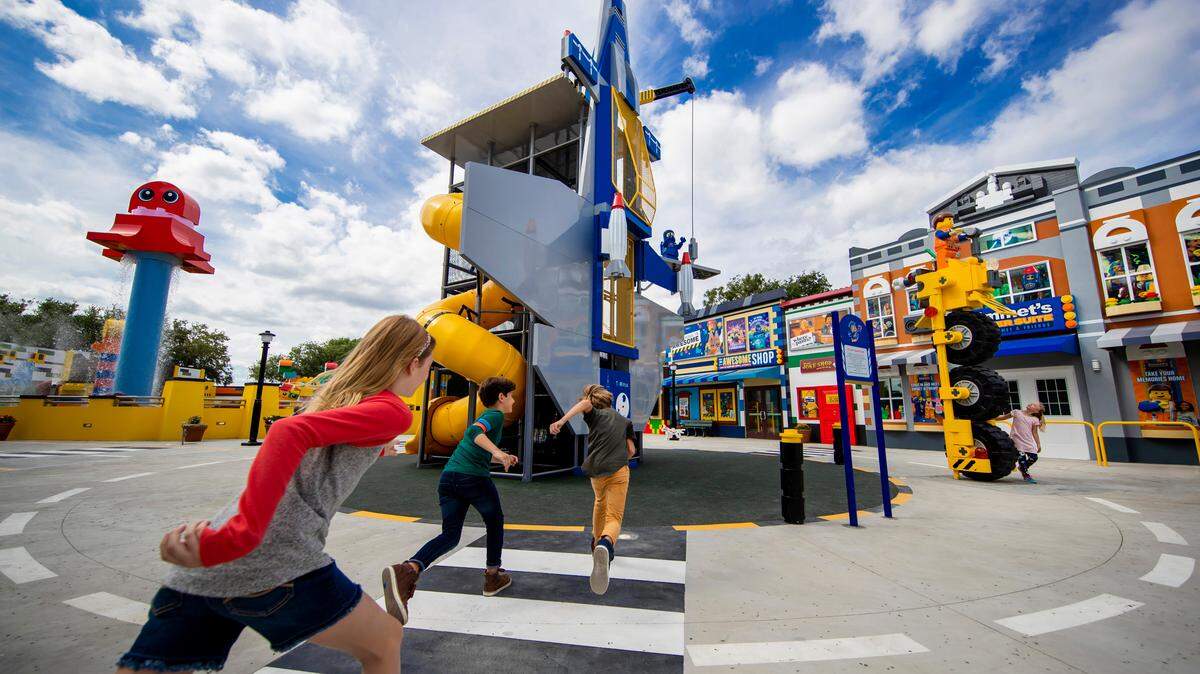 WINTER HAVEN, FL -- The LEGO Movie World at LEGOLAND Florida Resort.