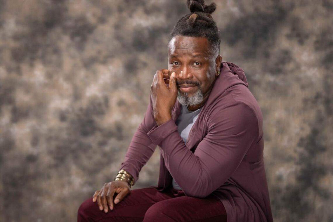 Bart Mervil, CEO of My Urban Contemporary Experience (MUCE) and organizer of the “Joined at the Roots” exhibit, currently on view at the Little Haiti Cultural Complex through Saturday, Aug. 30, 2025.