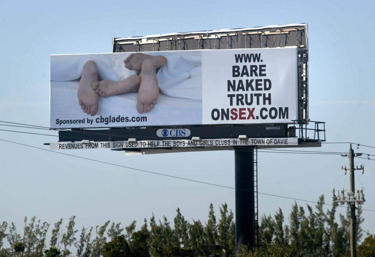 In 2007, the Church by the Glades in Coral Springs caused some contoversy with a billboard along I-595 in Davie. The billboard advertised a new series hosted at the church: The Bare Naked Truth on Sex.