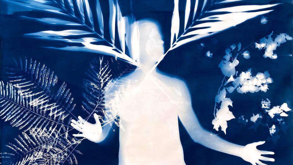 Antonia Wright’s “Touch has a Memory #1, 2021,” is part of the show “Natural Transcendence” at Oolite Arts.