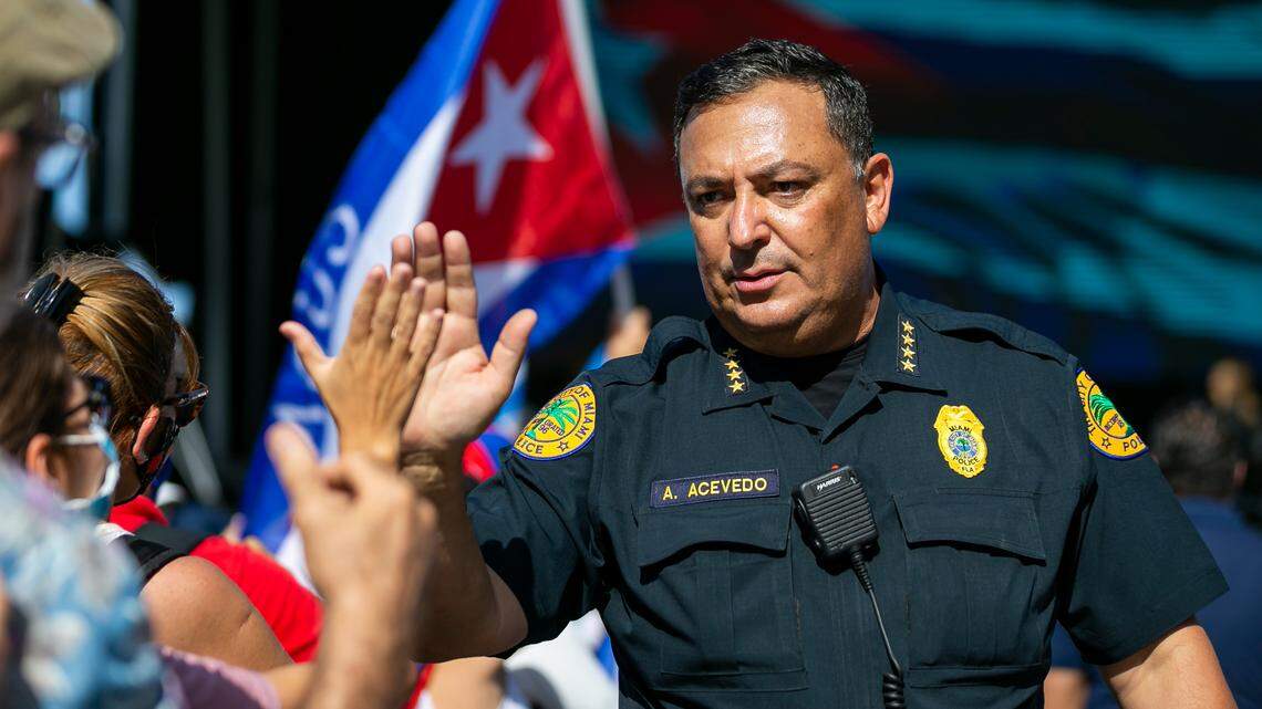 City of Miami commissioners have called for a special meeting in two weeks to discuss the future of Miami Police Chief Art Acevedo, who has come under fire after a series of controversial moves and gaffes.