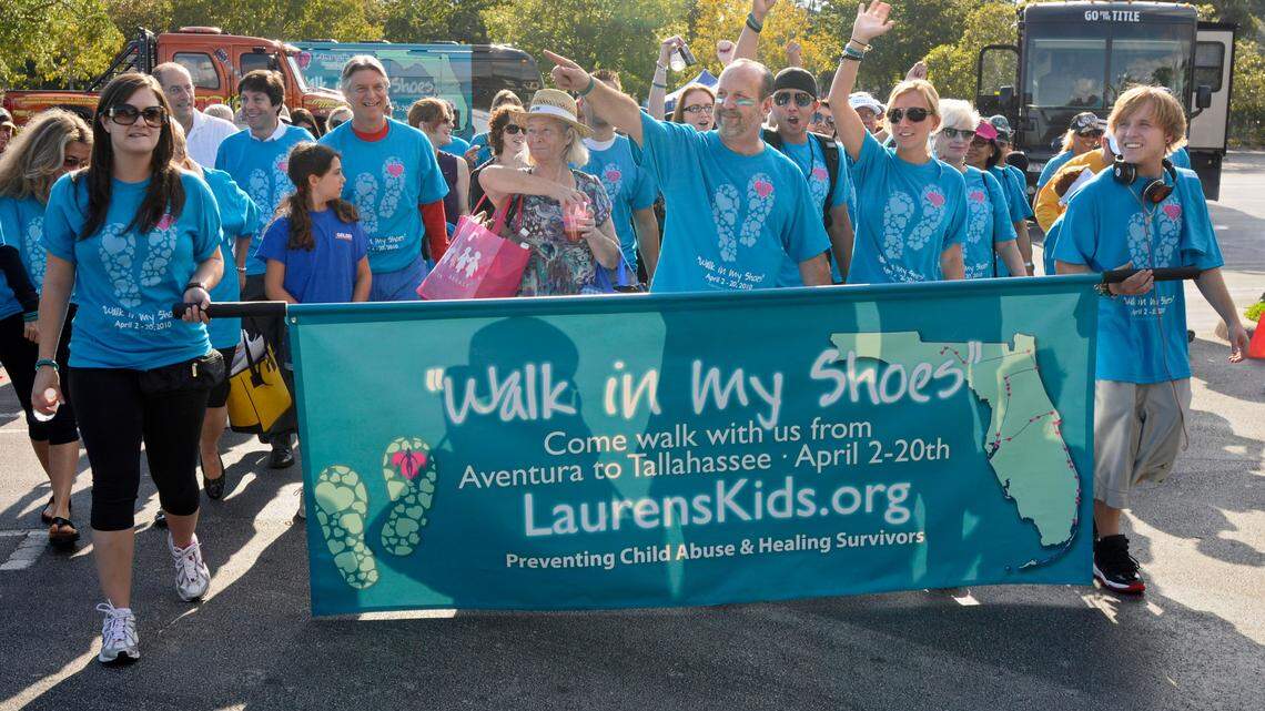 Lauren’s Kids’ ”Walk in My Shoes” campaign hopes to bring awareness to the issue of sexual abuse and encourage victims to speak out about their experiences.