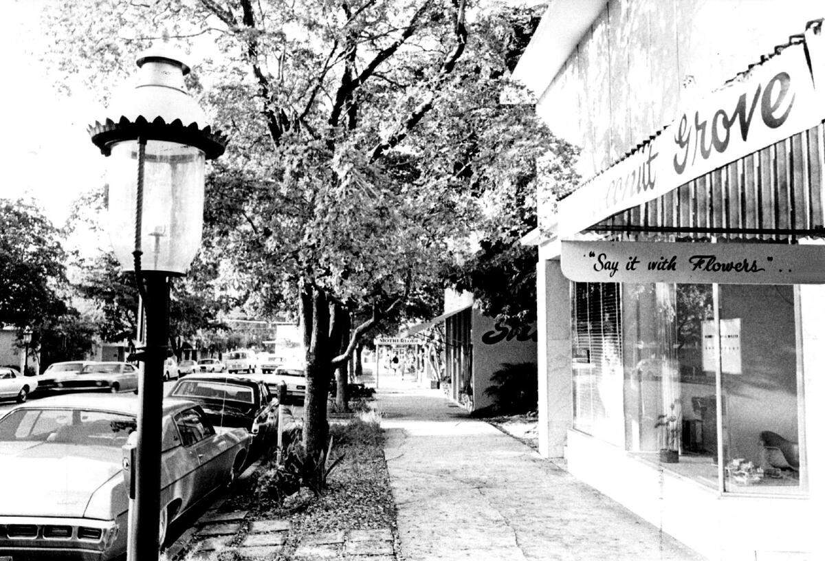 A business in the Grove.