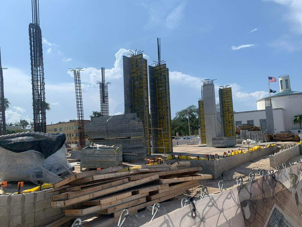 The development site at 1260 Washington Ave. in Miami Beach is pictured June 20, 2023.