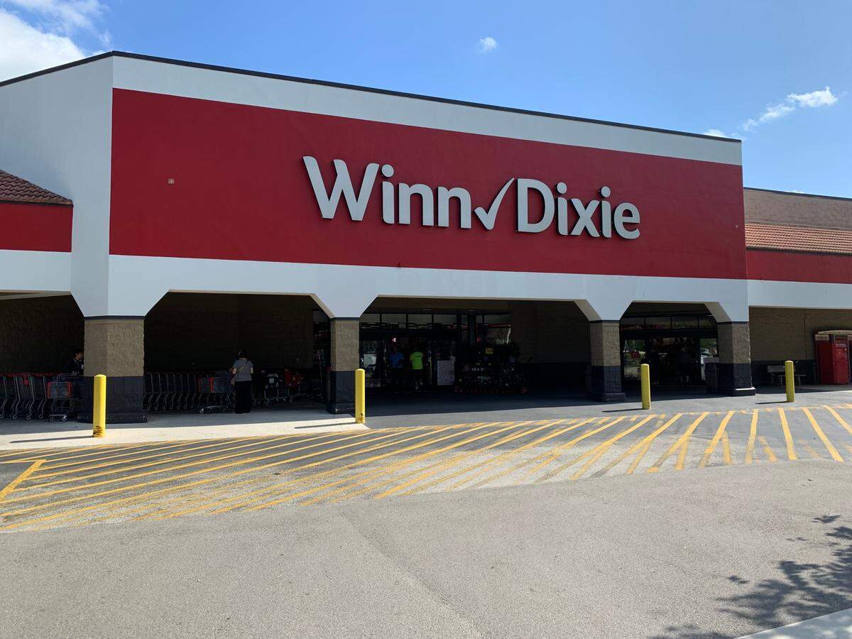 El supermercado Winn-Dixie en un centro comercial en 10505 NW 41 St. en Doral el 19 de diciembre de 2022.